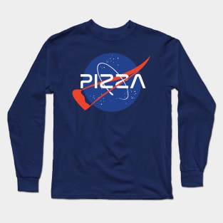 8ts Nasa Pizza Long Sleeve T-Shirt